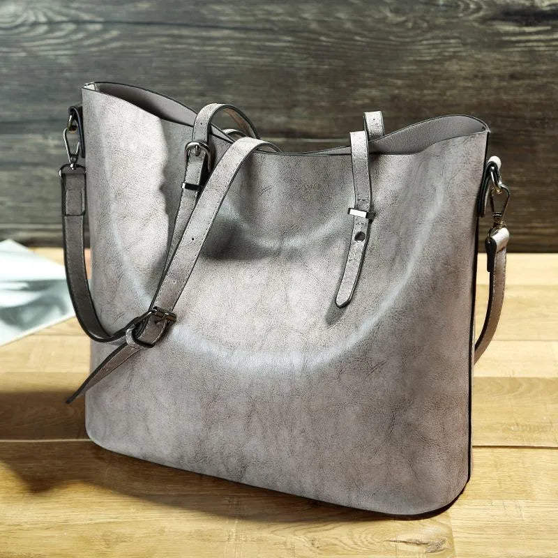 NICOLE™ | BORSA A TRACOLLA IN PELLE VINTAGE